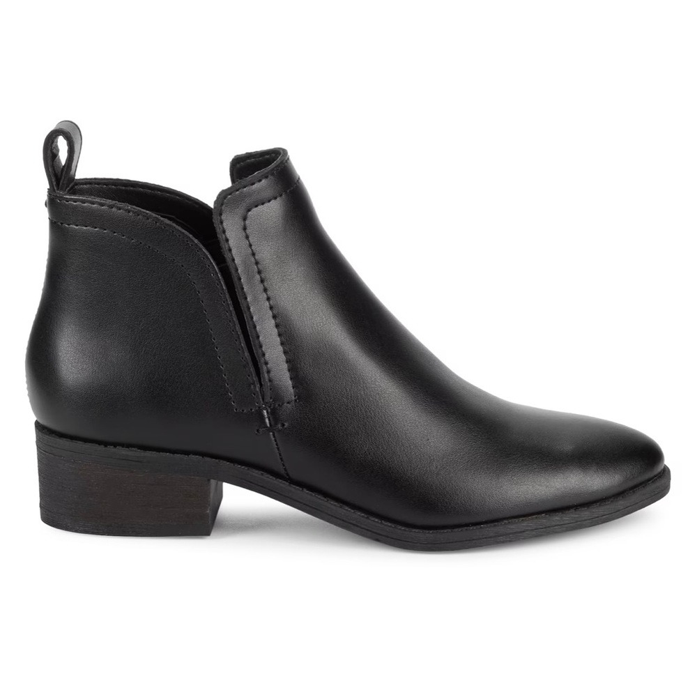 Dolce Vita Black Leather Ankle Booties - Picture 2 of 5